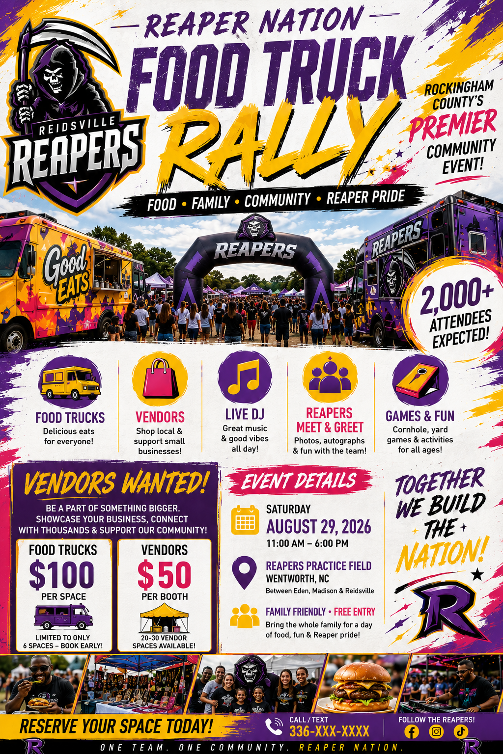 Reaper Nation Food Truck Rally